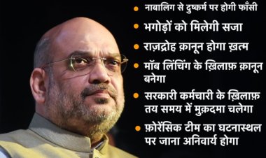 राजद्रोह होगा ख़त्म, नाबालिग से दुष्कर्म पर फांसी, IPC और CrPC की ये धाराएँ बदल जायेंगी