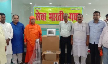 कोरोना से जंग जीतने में वैष्णवी हॉस्पिटल का कार्य प्रशंसनीय, मिला वेंटिलेटर, सेवा भारती ने भेंट किया वेंटिलेटर