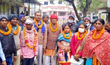 टेकारी प्रखण्ड कार्यालय में नेपा पंचायत के मुखिया, वार्ड सदस्य, सरपंच ने लिया शपथ ग्रहण, बिगन मांझी बने निर्विरोध उपमुखिया