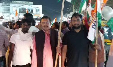 पेट्रोल, डीजल और गैस की कीमतों में बढ़ोतरी के खिलाफ आक्रोश रैली आयोजित