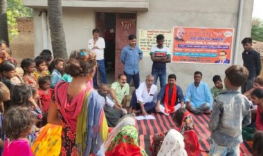 प्रधानमंत्री नरेन्द्र मोदी के 8 वर्ष कार्यकाल पूरा होने के उपलक्ष्य भाजपा अनुसूचित जाति ने संयुक्त रूप से मानपुर में किया बैठक