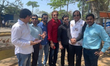 अभिनेता अली खान और देवेश खान ने रॉक गार्डन का किया परिभ्रमण