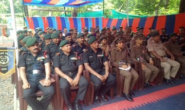 बिहार झारखंड निदेशालय के एडीजी ने किया वार्षिक निरीक्षण