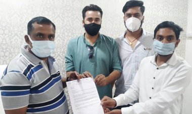 एनएसयूआई के प्रदेश उपाध्यक्ष इंद्रजीत सिंह के नेतृत्व में स्वास्थ्य मंत्री से मिला प्रतिनिधिमंडल