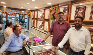 कांके रोड में आभूषणों के विशाल संग्रह “हॉलमार्क ज्वेलर्स” का शुभारंभ