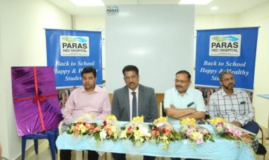 बच्चों को स्वस्थ रखने के लिए पारस एच ई सी अस्पताल ने “बैक टू स्कूल” अभियान का शुभारंभ किया