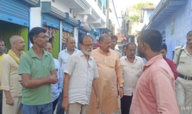 मानपुर नगर मंडल अध्यक्ष की अध्यक्षता में वार्ड सं 48/49 में चला महाजनसंपर्क अभियान, जनता के समस्या से हुए रुबरु वजीरगंज विधायक