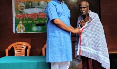 7वां हैंडलूम दिवस पर बुजुर्ग हैंडलूम बुनकर सम्मानित किया गया:- गोपाल प्रसाद पटवा