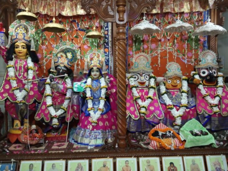 गोड़िया मठ में श्री कृष्ण जन्माष्टमी महोत्सव पर दो दिवसीय कार्यक्रम होगा:- मठ पुजारी उत्तम श्लोक दास