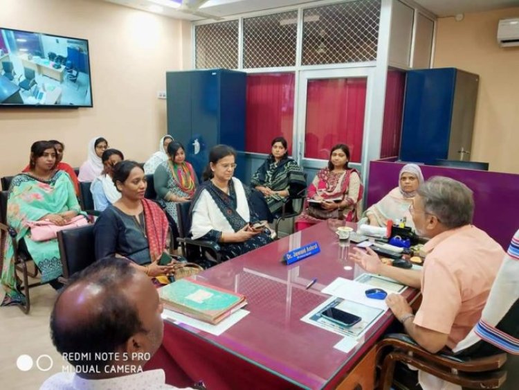 जीबीएम कॉलेज में सत्र 2022-2025 के लिए बीए/बीएससी आॅनर्स, पार्ट वन कक्षाओं में अॉफलाइन नामांकन प्रारंभ:- प्रो. जावैद अशरफ़