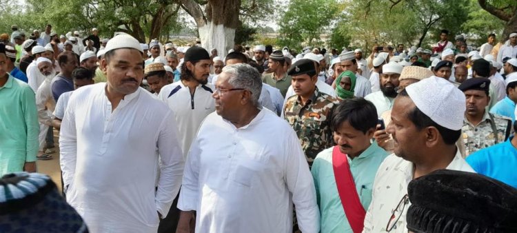 जेपी सेनानी मसरूर आलम कि नमाज ए जनाज़ा में उमड़ी भीड़,पूरा शहर रहा सन्नाटा