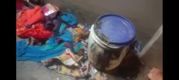 शॉर्ट सर्किट से घर में लगी आग, जरुरी कागज़त सहित कई सामान जल कर हुए राख