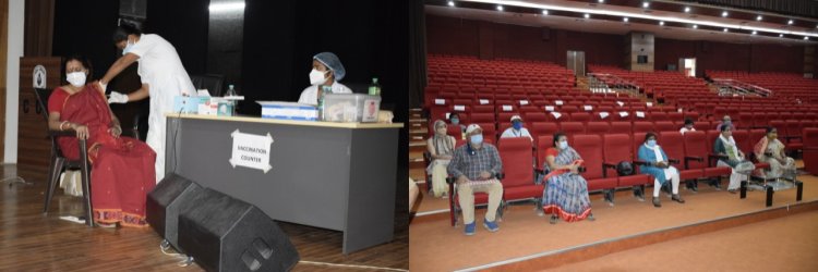 सीसीएल मुख्यालय में आयोजित दो दिवसीय शिविर में कुल 230 कर्मियों ने लिया कोरोना का वैक्सीन