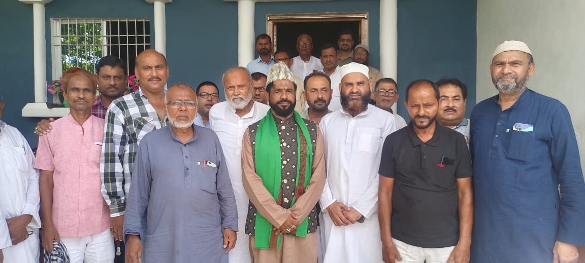 नवगठित सुन्नी वक्फ बोर्ड के सदस्य हाजी मौलाना सैयद तहजिबुल हसन रिजवी का अभिनंदन