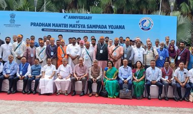 प्रधानमंत्री मत्स्य संपदा योजना की चतुर्थ वर्षगांठ समारोह में पर्ल कल्चर के लिए हजारीबाग जिला चयनित 