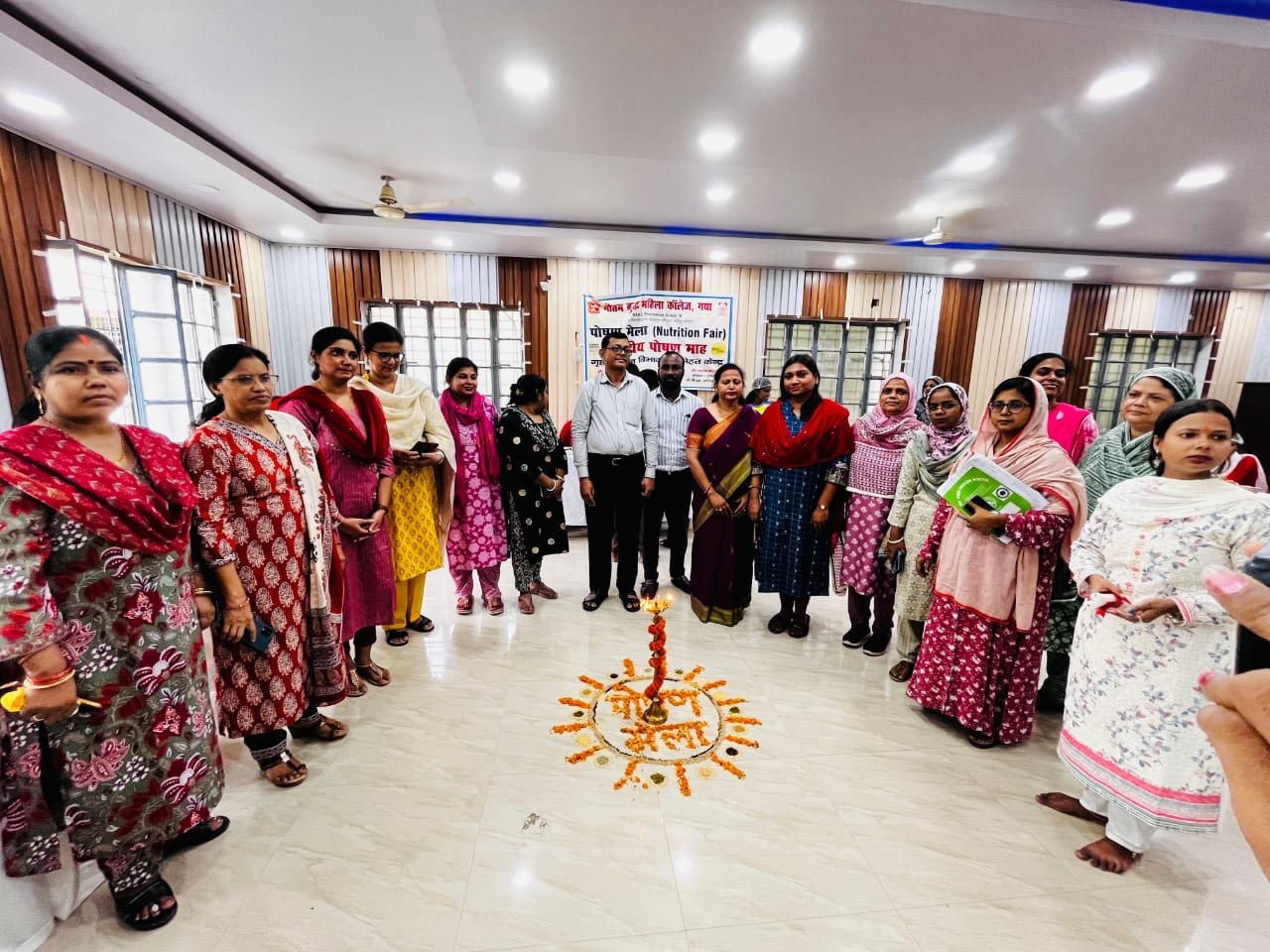 जीबीएम कॉलेज में पोषण मेले में छात्राओं ने बढ़चढ़कर कर लिया भाग, छात्राओं में आत्मविश्वास, आर्थिक आत्मनिर्भरता, स्वास्थ्य एवं पोषण के प्रति जागरूकता बढ़ाना ही पोषण मेले के आयोजन का है मुख्य उद्देश्य