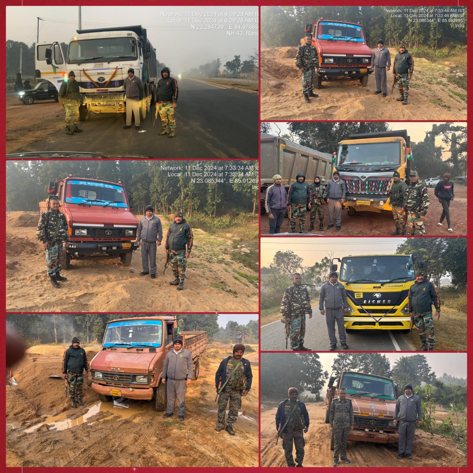 अवैध बालू उठाव को रोकने के लिए जिला प्रशासन कृतसंकल्प है :-उपायुक्त रांची, मंजूनाथ भजन्त्री
