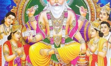 त्रिदेव के  आह्वान पर भगवान विश्वकर्मा ने सृष्टि की रचना की 