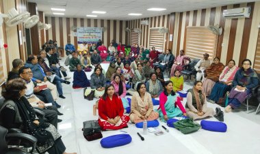 जीबीएम कॉलेज में फैकल्टी डेवलपमेंट प्रोग्राम के दूसरे दिन "यूनिवर्सल ह्यूमन वैल्यूज" के विभिन्न पहलुओं पर हुआ विचार मंथन