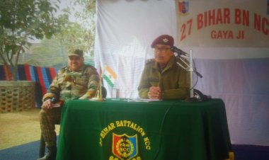 एनसीसी 27 बिहार बटालियन का 16वां संयुक्त वार्षिक प्रशिक्षण शिविर शुरू