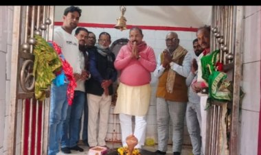 सोमनाथ मंदिर विध्वंस के 1000 वर्ष पूर्ण होने पर मानपुर शिव मंदिर में भाजपा कार्यकर्ताओं ने किया मंत्र जाप एवं पूजा पाठ