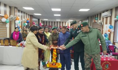 जीबीएम कॉलेज में एनएसएस एवं एनसीसी की ओर से राष्ट्रीय युवा दिवस समारोह 2026 का हुआ भव्य आयोजन