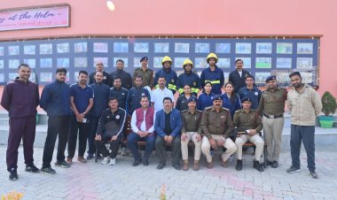 BIPARD गया में अग्निशमन विभाग की भव्य मॉक ड्रिल, फायर फाइटिंग व रेस्क्यू का किया गया प्रदर्शन