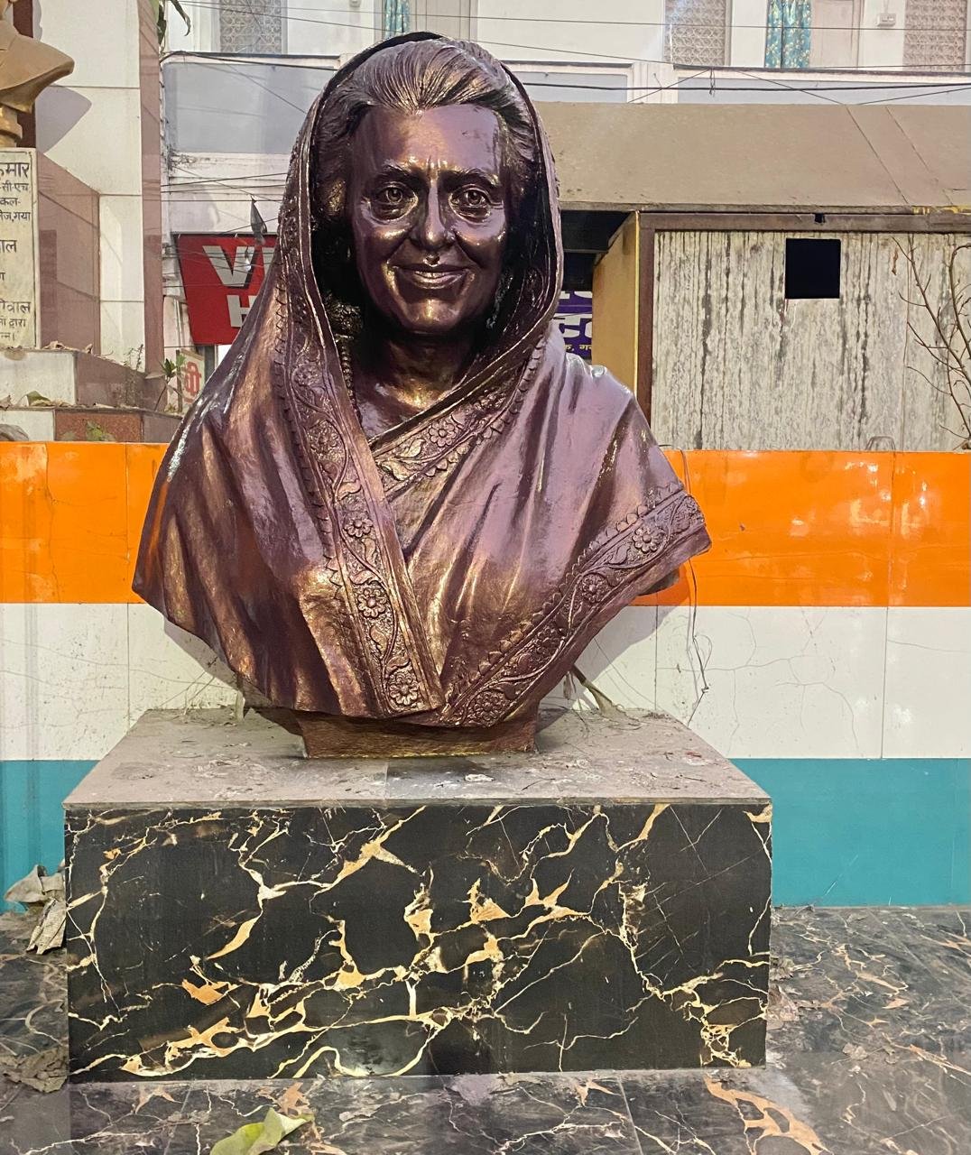 गया जी में इंदिरा गांधी की भव्य प्रतिमा का 15 जनवरी को होगा उद्घाट