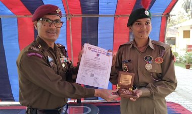 आरडीसी-2026 में गया के कैडेट राज रतन का शानदार प्रदर्शन, एनसीसी परिसर में हुआ सम्मान