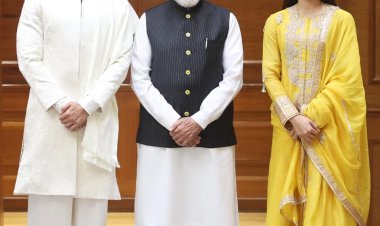 शादी के बाद PM मोदी से मिले रश्मिका मंदाना और विजय देवरकोंडा, रिसेप्शन का दिया न्योता, PHOTOS वायरल