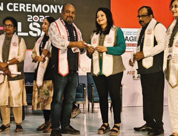 मुंबई में राष्ट्रीय सम्मेलन में गया के सर्जन Dr. J P SINGH को दोहरी फेलोशिप से सम्मानित