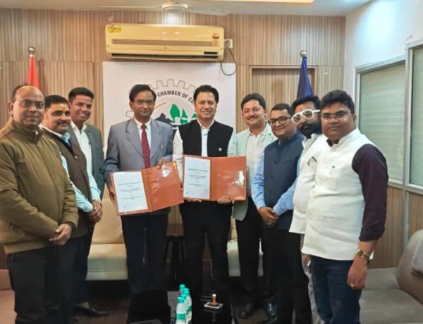 झारखण्ड चैम्बर ऑफ कॉमर्स और झारखंड गवर्नमेंट टूल रूम के बीच एमओयू 