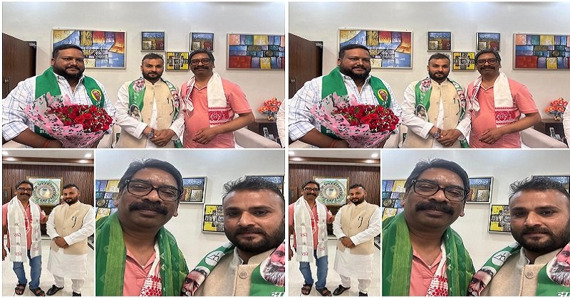 हेमंत के हुए बाबू : चतरा नगर परिषद चेयरमैन बाबू भाई की झामुमो में घर वापसी, CM हेमंत सोरेन ने किया स्वागत